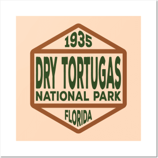 Dry Tortugas National Park badge Posters and Art